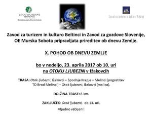 pohod ob dnevu zemlje 2017